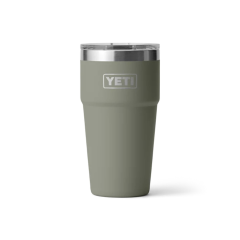 Yeti Rambler 20oz/591ml Tumbler Stackable Cup Pampa Green
